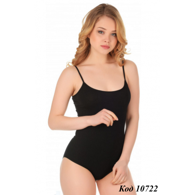 Jiber БОДІ тонкі брителі СТРЕЙЧ  502 ЧОРНИЙ  S/M/L/XL 6(1)шт
