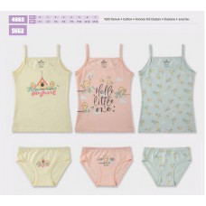 BR Набір білизни для дівчинки(майка+ТРУСИ) 4662/5662      6(3) шт.