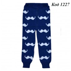 Tashkan Гамаші в'язані ЧАРЛІ джинс/чорний 28,30,32 3р.