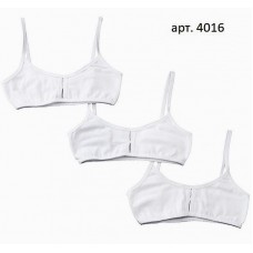 BR Топ для дівчинки 4016,01   БІЛИЙ   06,07,08    12(3) шт.