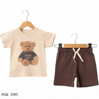 Костюм мальч. кулир САЛАТОВЫЙ  34-38   4(3)шт.