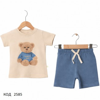 Костюм мальч. кулир САЛАТОВЫЙ  34-38   4(3)шт.