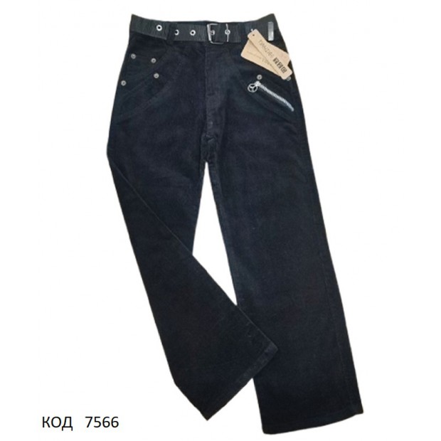 Ch Штани для хлопчика ВЕЛЬВЕТ Tianzige 98808 ШИРОКІ (116-146) 6 шт