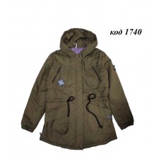 Ch Куртка-парка легкий синтапон підліток 4шт