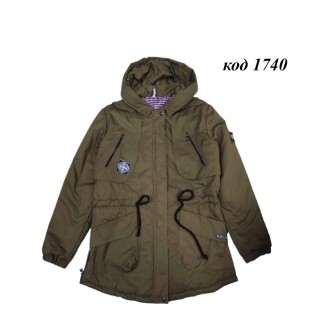 Ch Куртка-парка легкий синтапон підліток 4шт