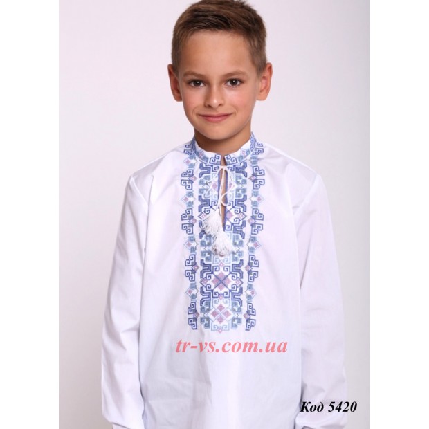 Ukr Вишиванка для хлопчика 4429 машинна вишивка 140-158  4 шт.