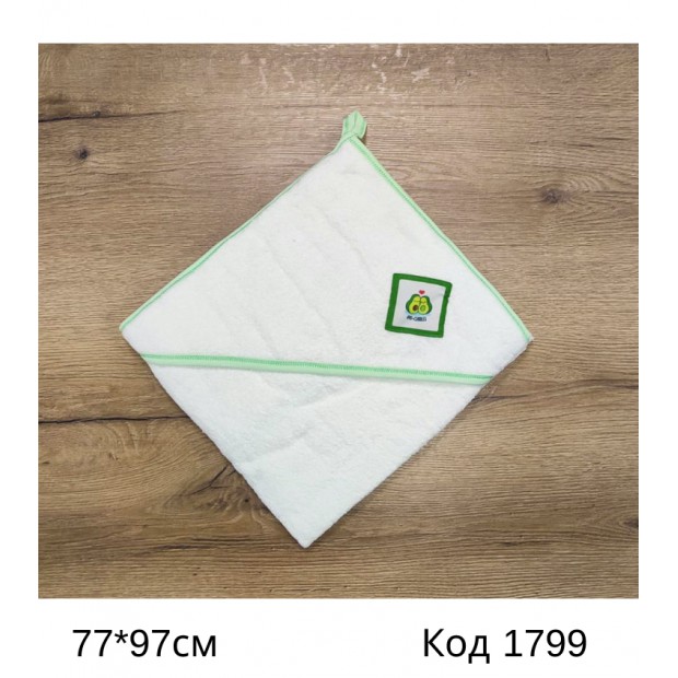 МС Рушник куточок махра НАШИВКА УМ-2429  85х80см 1шт