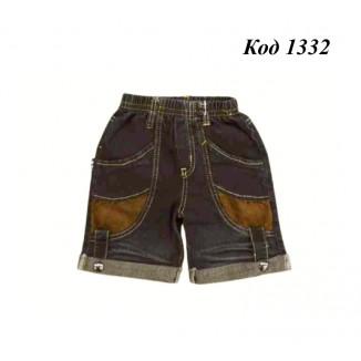 --Ch Бриджі для хлопчика Gold 9018 джинс 2-6 років  92-116  5 шт.