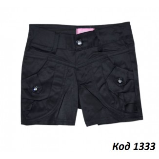 --Ch Шорти для дівчинки тканина DiBaDy 55372 110-134  5шт