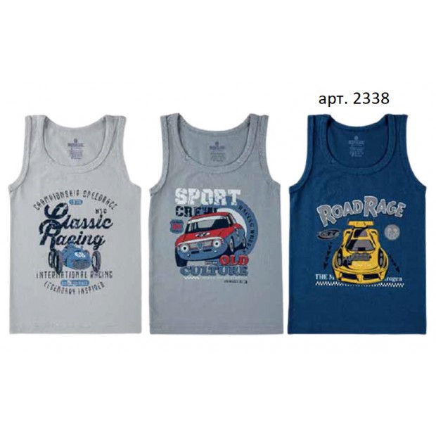 BR Майка для хлопчика 2338   06  6(3) шт