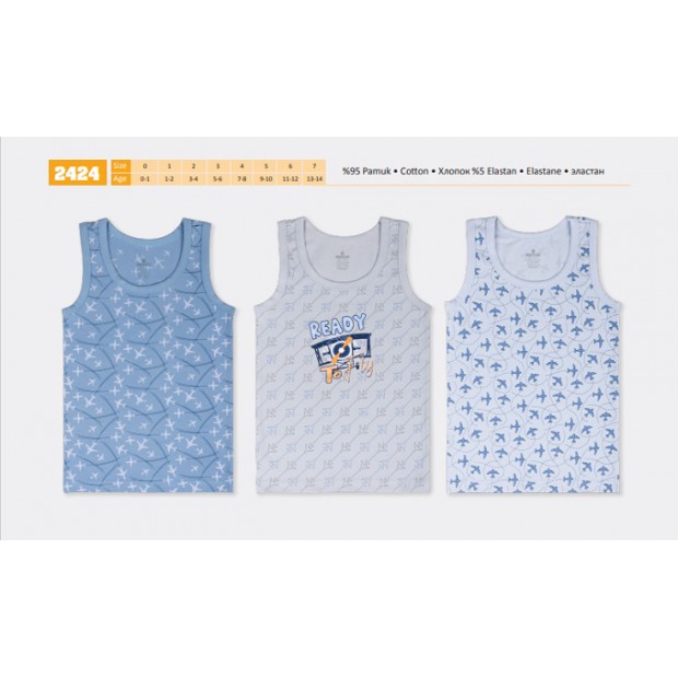 BR Майка для хлопчика 2424   6(3) шт