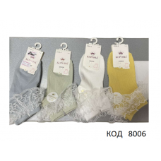 Шкарпетки для дівчинки святкові   12(4)шт