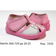 Waldi(18-25)д  MERLIN друк     360-729  підошва малина  8 шт