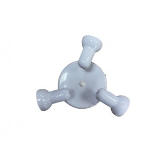 Світильник із поворотними плафонами на круглій платформі Buko BK937 білий