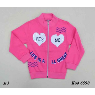 д.з.Кофта замок дев.5-8  4