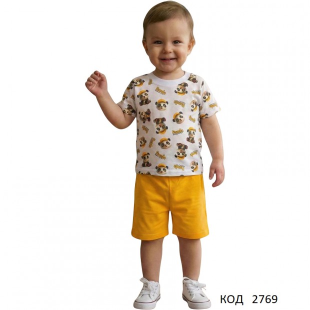 Костюм 2-х нитка мальчик 80-104  5 шт.