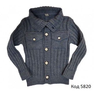 ,Tr Кофта в'язана Напів/Шерсть ADA 7013 хлопчик/ (92-110) 4 шт