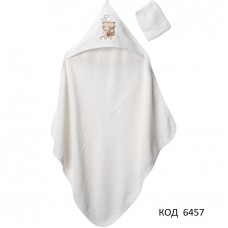 Tr Рушник куточок+рукавичка махра BUUDE 7941  70*75 1 шт.