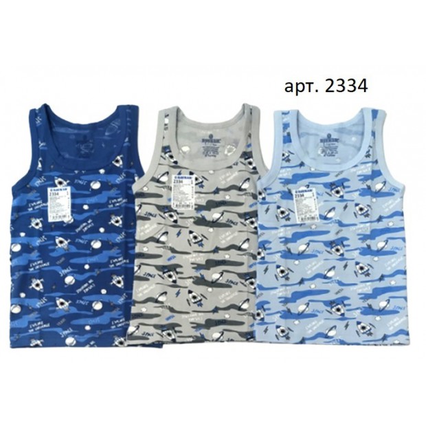 BR Майка для хлопчика 2334   06  6(3) шт