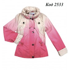 --Ch Вітрівка для дівчинки на трикотажі 1132  Moonbox S/M/L/XL(122-140)  4 шт