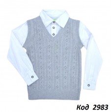 Ch Кофта-обманка для хлопчика Xiaofeihu (7,9,11,13,15)(110,116,122,128,134)  . 5 шт