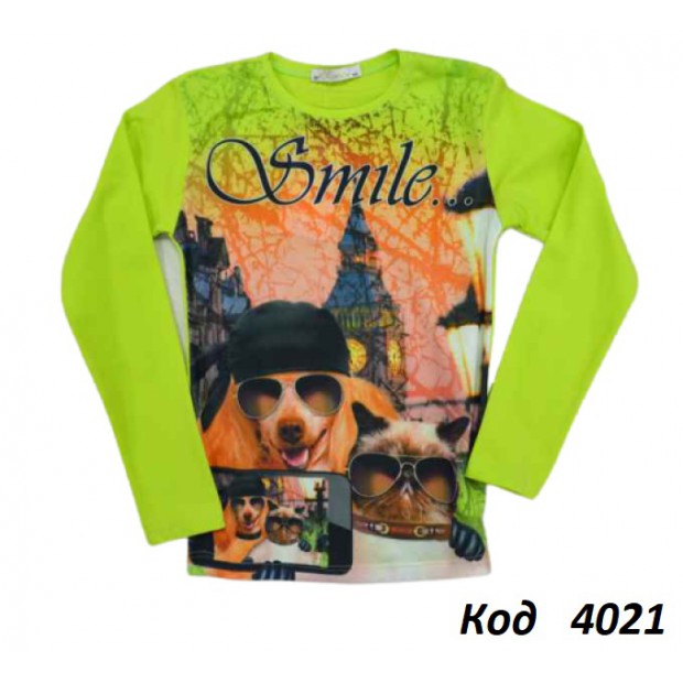 .Tr Кофта для дівчинки стрейч BNN 4775    140-158   4 шт.