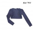 Mevis Болеро для дівчинки 1075  122-152 синій  6 шт