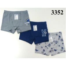 BR Шорти боксери для хлопчика 3352  06   6(3) шт