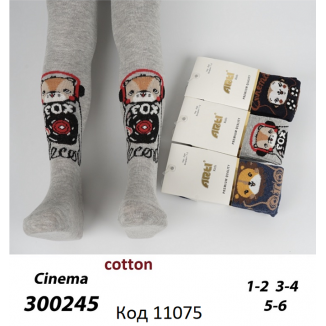 ArtiKatamino Колготки бавовняні для хлопчика МАЛЮНОК 300245 МІКС   6(3) шт