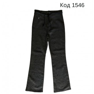 Ukr Штани для дівчинки трикотаж з малюнком  158    4(1)шт