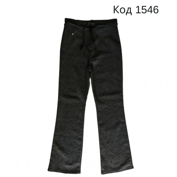 Ukr Штани для дівчинки трикотаж з малюнком  158    4(1)шт