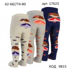 Bross Колготки махрові для дівчинки ясельні МАЛЮНОК 17623  6(3)шт