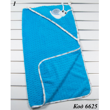 МС Плед куточок вельсофт "Равлик ".  90х85 см. 1 шт.