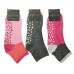 YO Шкарпетки жіночі SK-53 з ABS підліток мікс кольорів  31-34//39-42  6(3) шт