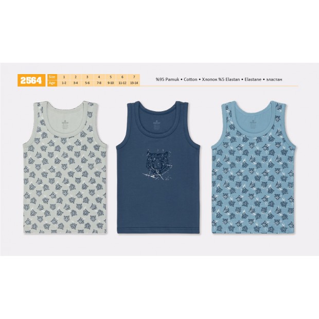 BR Майка для хлопчика 2340   06  6(3) шт