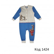 Ukr Комбінезон-спальник інтерлок з начосом   86,92,98р 3(6)шт