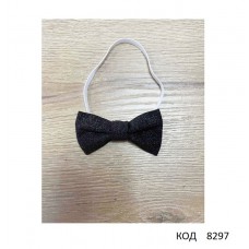 Ukr Краватка-метелик для хлопчика ЧОРНИЙ БЛИСК 5шт