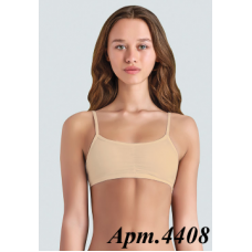 BR Топ для дівчинки 4408,03   БЕЖЕВИЙ   06,07,08    6(3) шт.