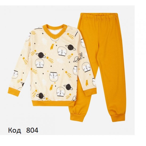 ЛяЛя Піжама інтерлок УНІ К3ІН150-Н  98,104,110 3 шт/