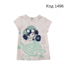 Tr Футболка для дівчинки PINK 2101   2,3,4,6, років  4 шт.