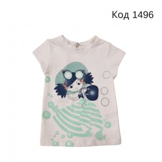 Tr Футболка для дівчинки PINK 2101   2,3,4,6, років  4 шт.