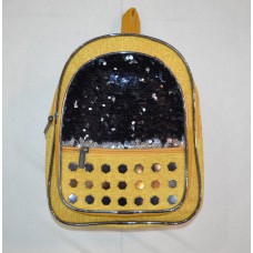 Tr Рюкзак шкірозамінник паєтки h32см,ширина22,дно8-(1відділ) код213 1шт