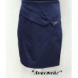Suzie Км 140-158меморіКОСТЮМ Піджак "Делайн" (5425) + Спідниця синій 140-158 4р.