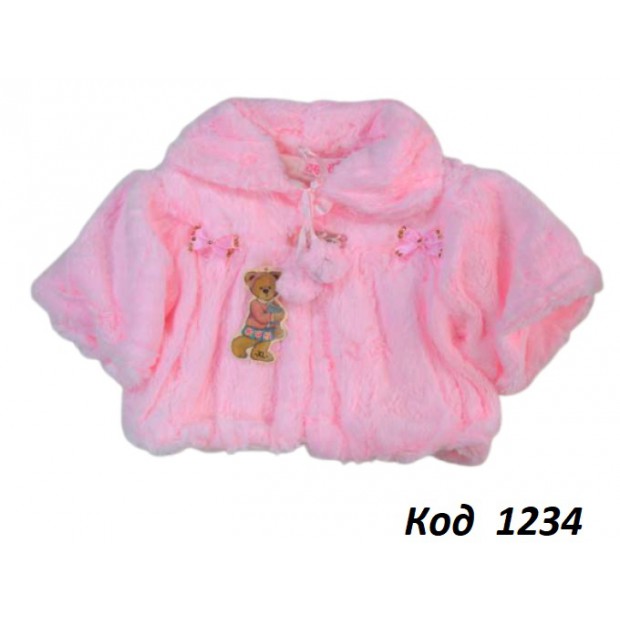 Ch Шуба-болеро штучне хутро Mingrixing 1-3 роки 3 шт