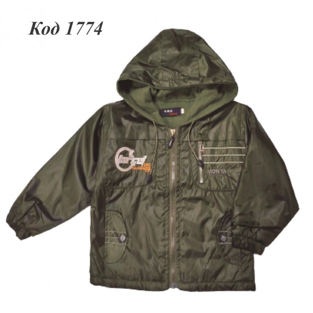 .Ch Вітрівка для хлопчика на флісі L/XL/XXL(92,98,104)  3 шт