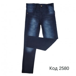 Tr Штани для хлопчика ДЖИНС TATI 9881 на флісі 5-8(110-128)  4 р.