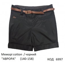 SuzieШт 140-158меморі Шорти для дівчинки "АВРОРА" чорний 140-158 4