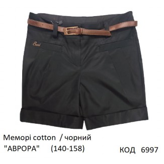 SuzieШт 140-158меморі Шорти для дівчинки "АВРОРА" чорний 140-158 4