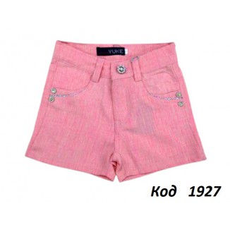 ,Ch Шорти для дівчинки Yuke льон 17-21  5шт