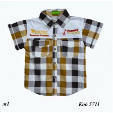 --Ch Сорочка для хлопчика в клітку  12-18 2-5 років   4 шт